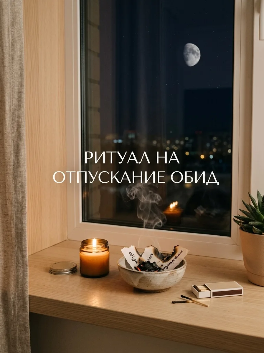Убывающая Луна — лучшее время, чтобы избавиться от того, что тянет назад. Обиды, старые...