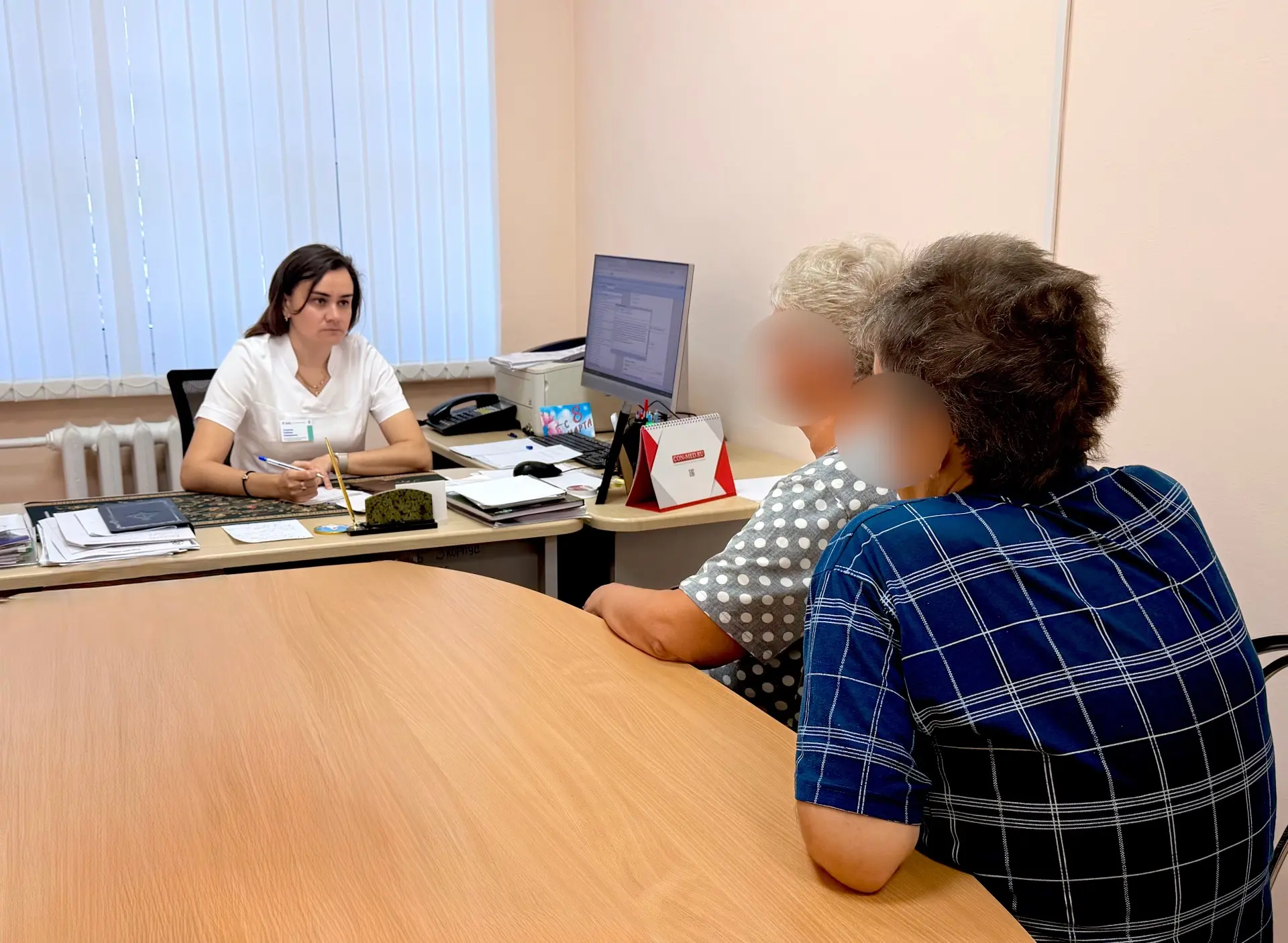 📌Сегодня заместитель главного врача по лечебной части Сабина Гулуева провела личный пр...