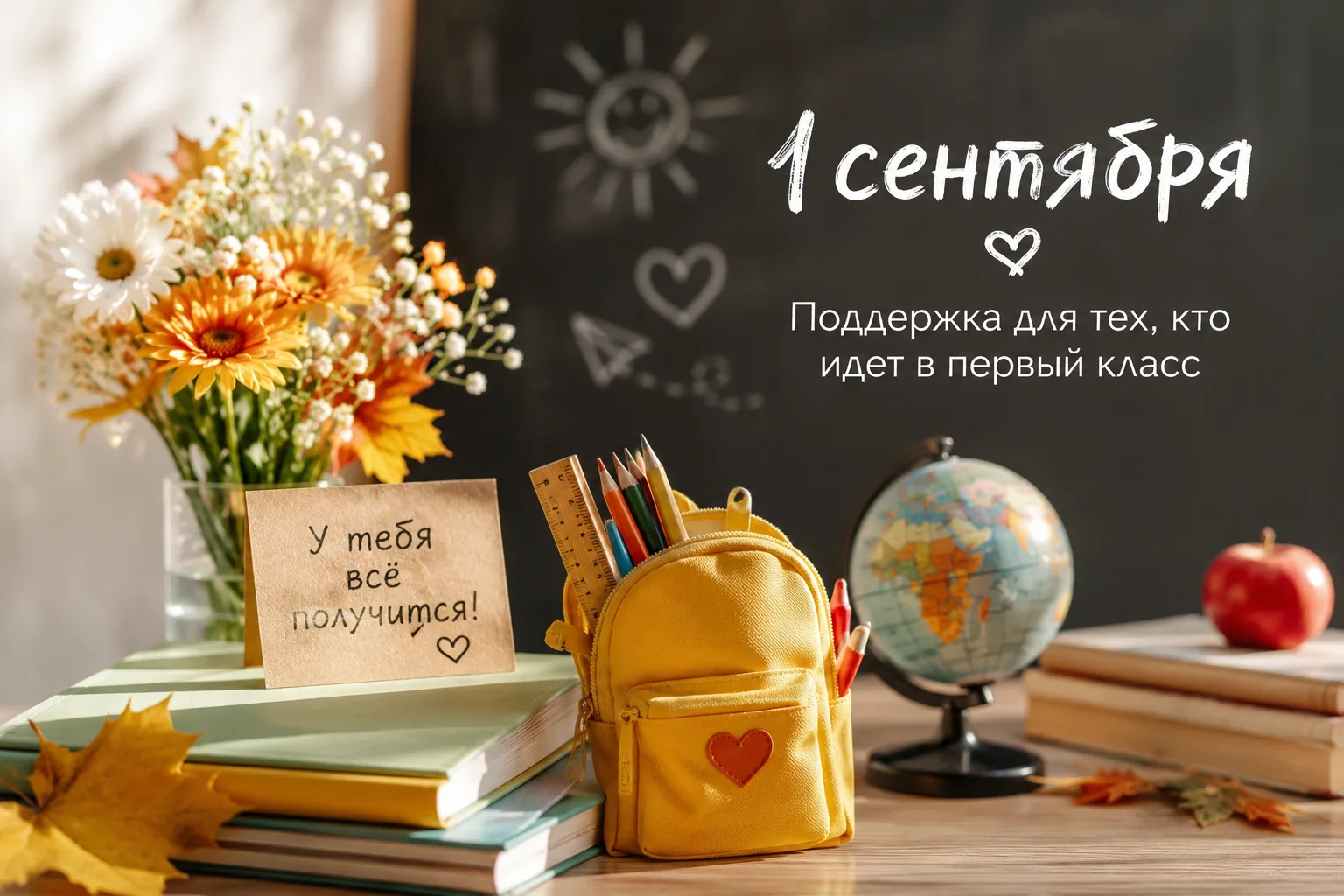 Поддержка для тех, кто идет в первый класс