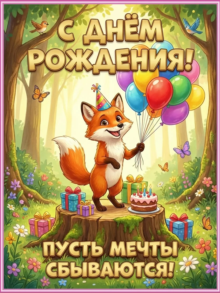 Поздравляем с Днём рождения! 🎂🎁