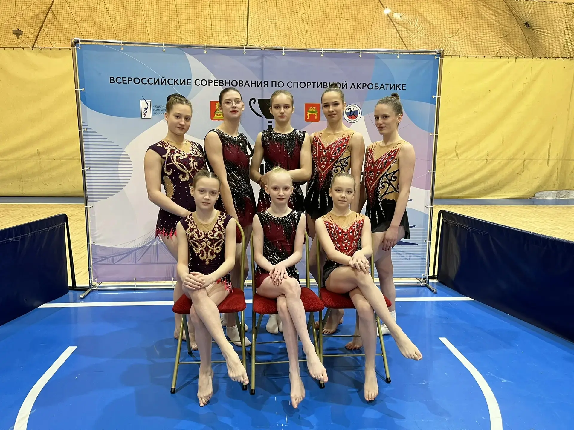 🤸‍♀Всероссийские соревнования по спортивной акробатике «Кубок Нечерноземья», 23-27 апреля 
В соревн