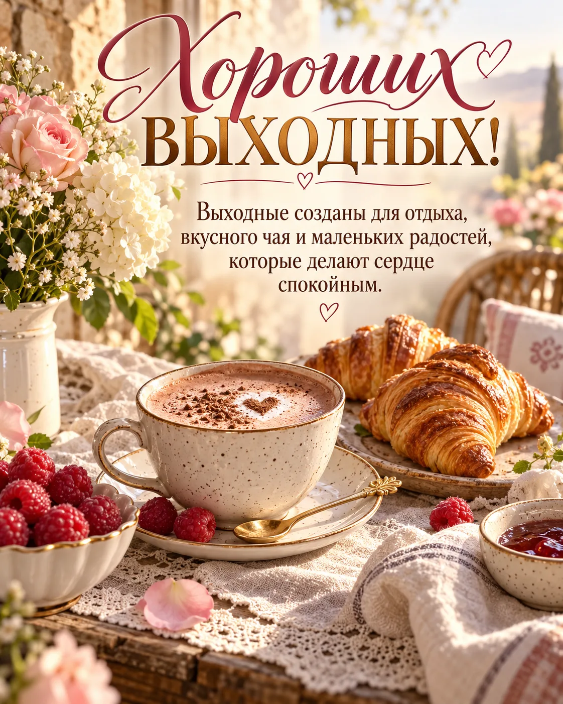 Приятного аппетита и доброго настроения!