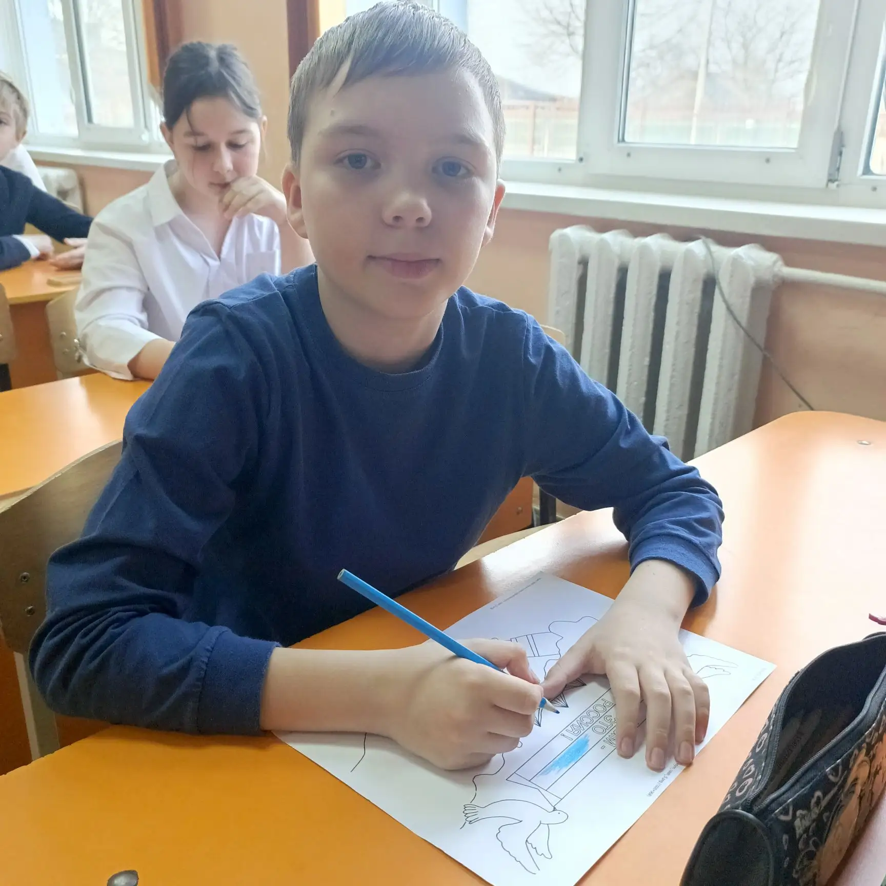 🇷🇺 Крым и Россия — мы вместе! 🇷🇺  Сегодня, 19 марта, в нашей школе прошел Урок мужества, посвященный