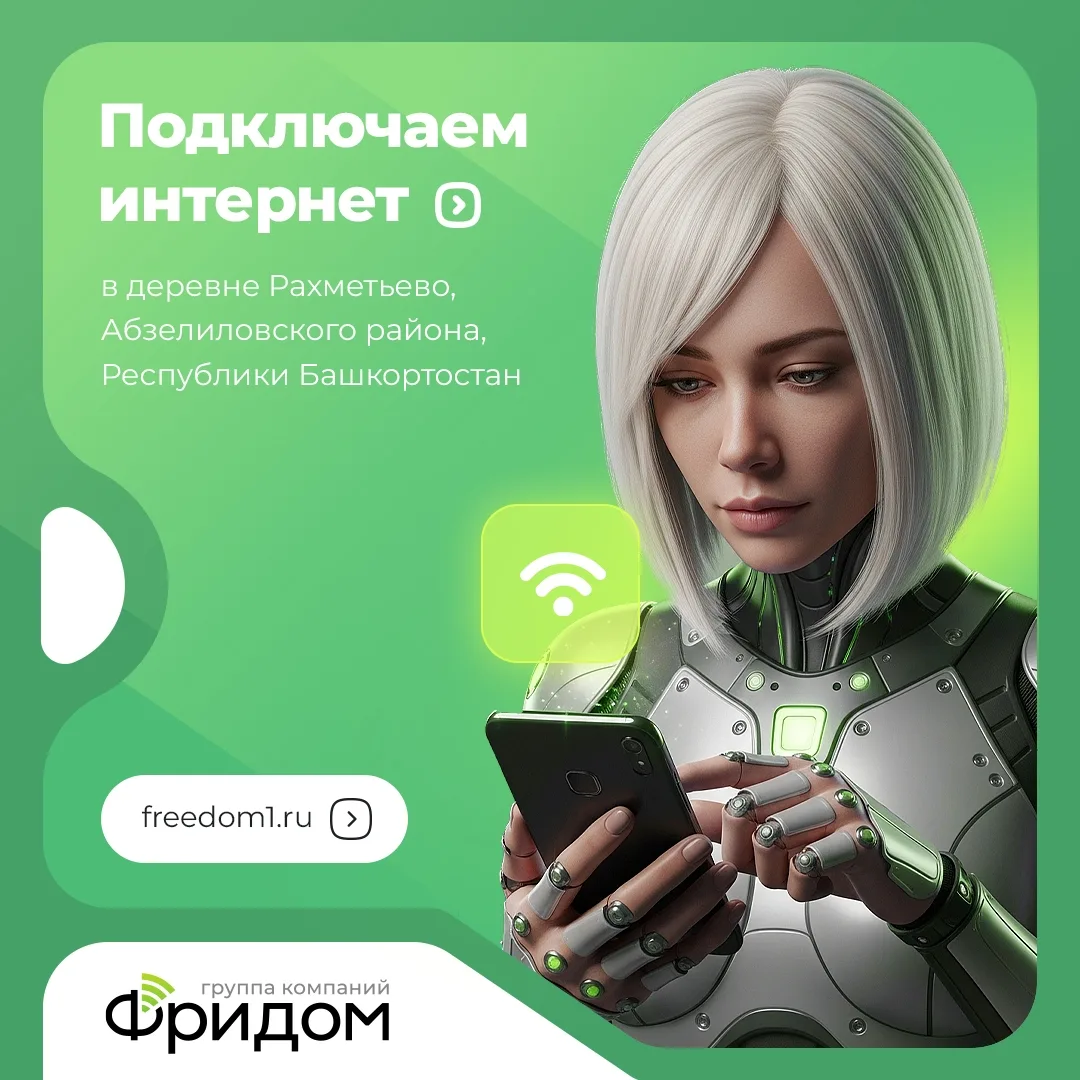 Отличная новость для жителей деревни Рахметьево Абзелиловского района Республики Башкор...