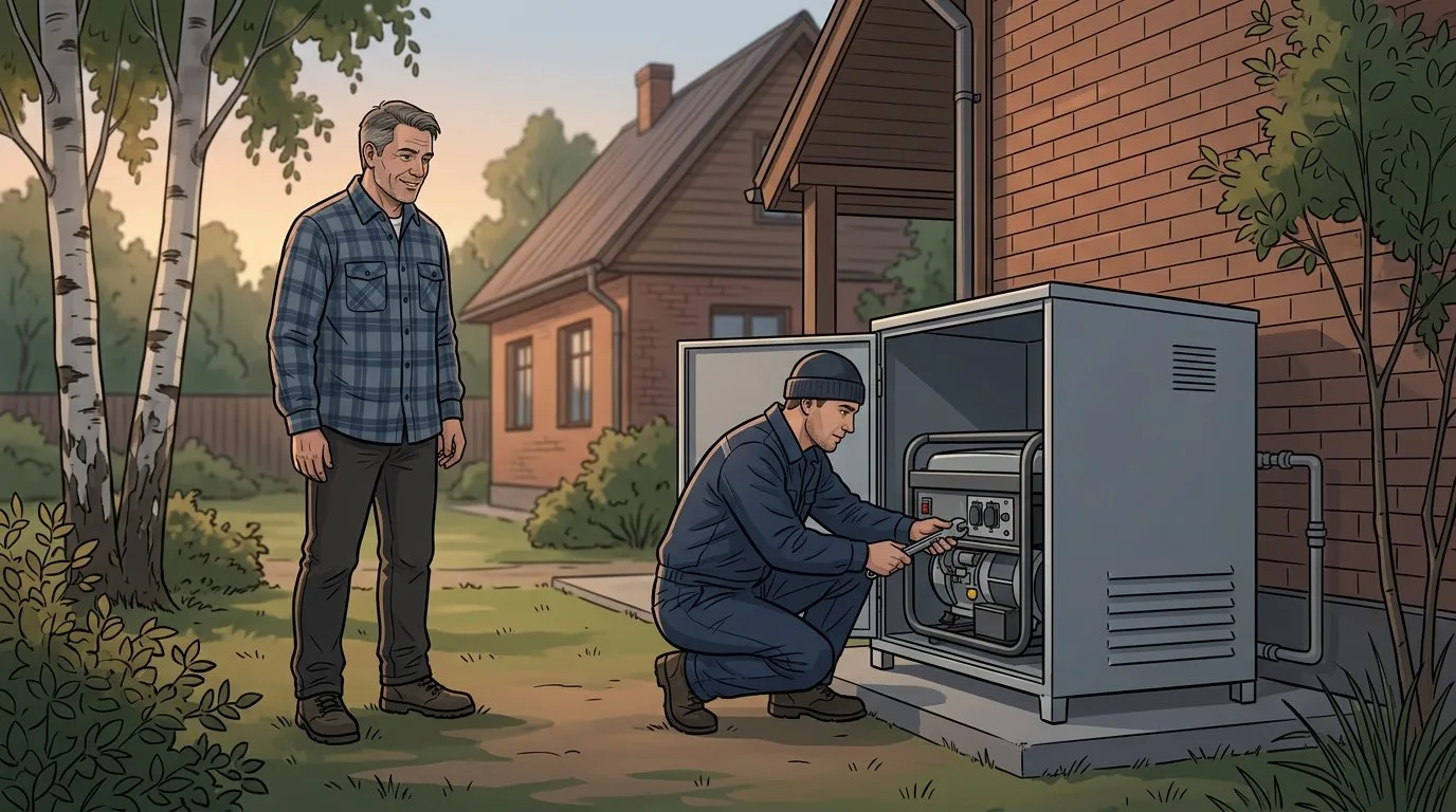 История №16 / Магазин генераторов