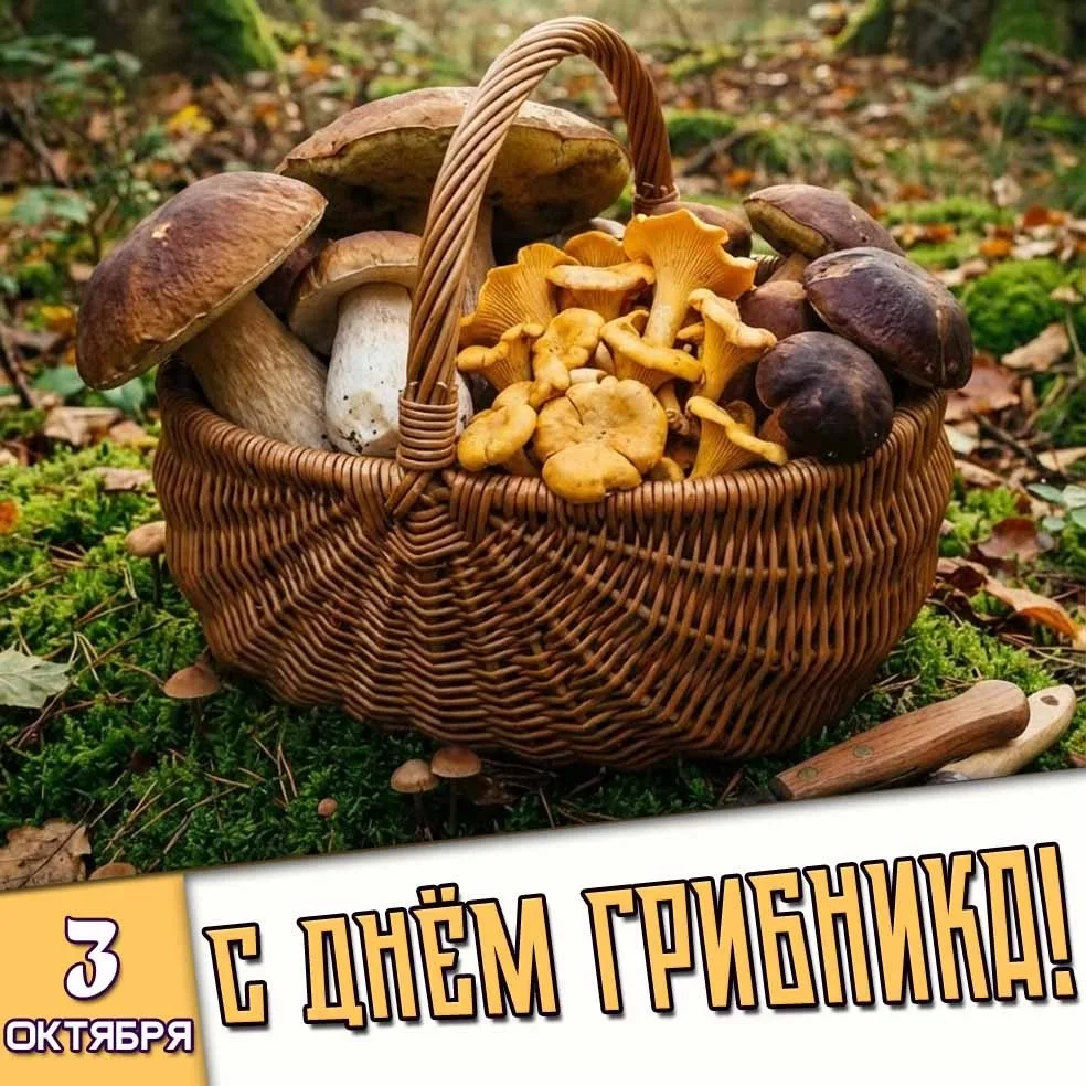 С Днём грибника!