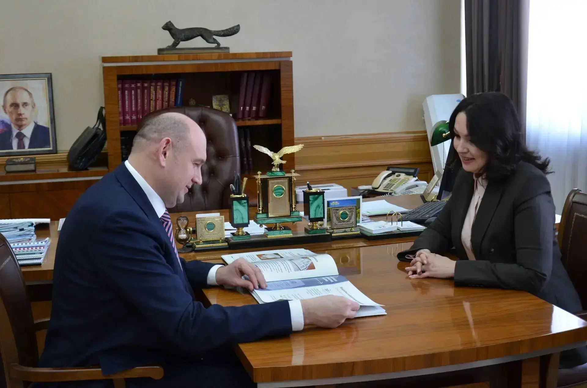 ⚡Евгения Ивлева представила Губернатору Оренбургской области отчёт о деятельности Избирательной коми