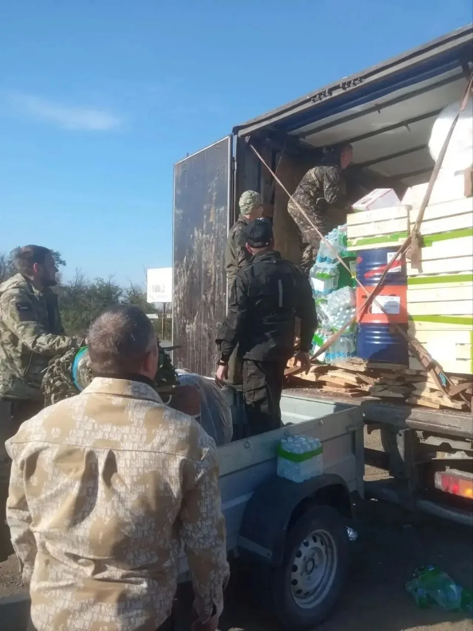 🚚 20 тонн на передовую