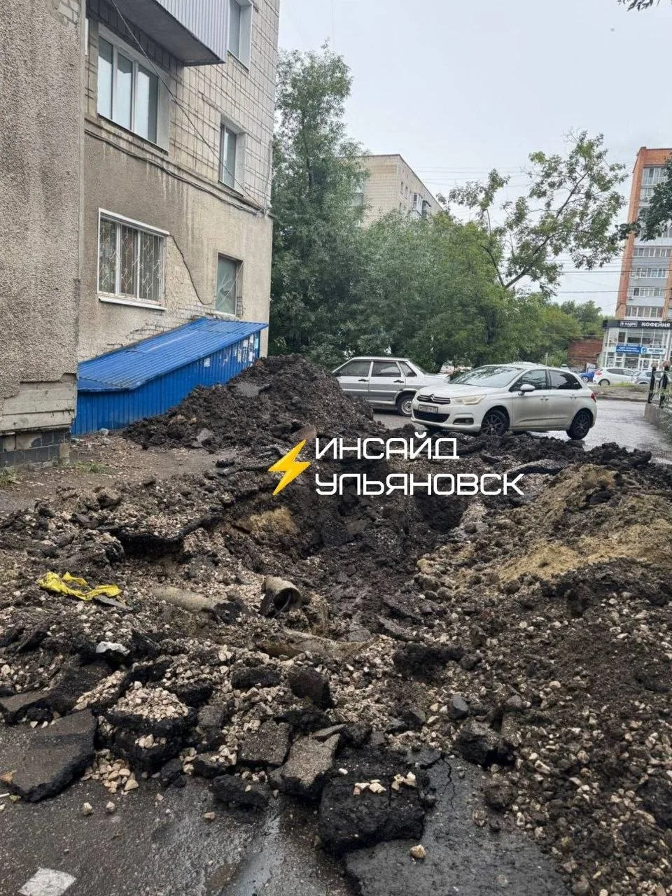 Жители Минаева 20, 22, 24 остались без горячей воды на неопределённый срок