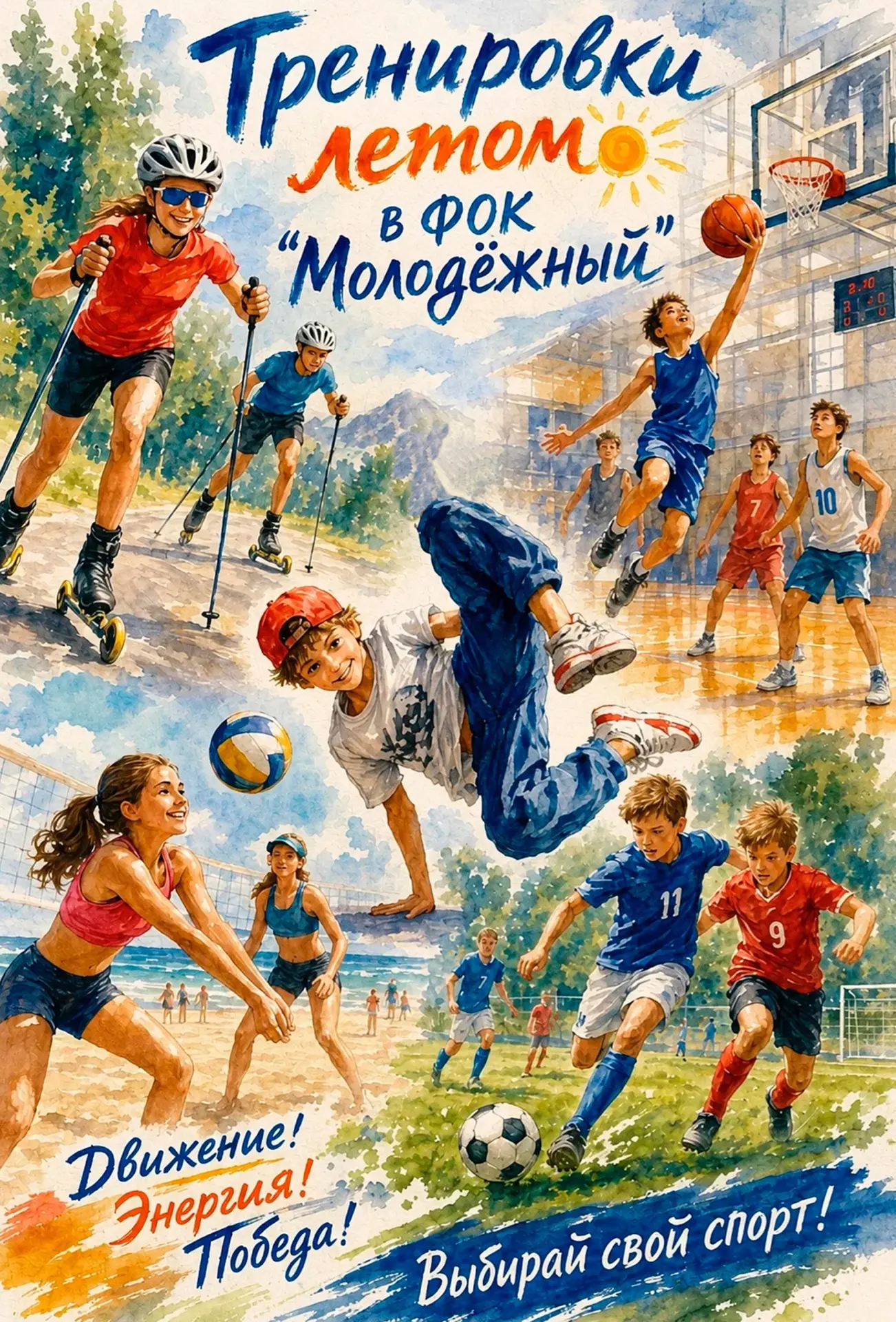 ☀️ Лето — не повод для скуки!