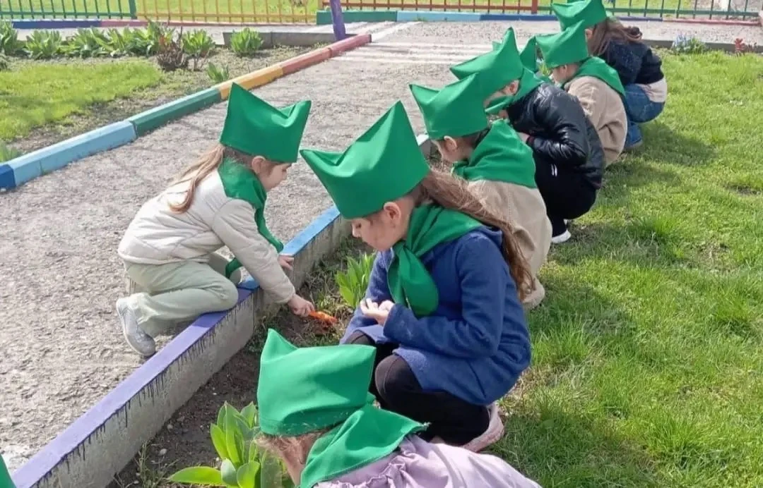 💦🌿Наши эколята не дремлют!