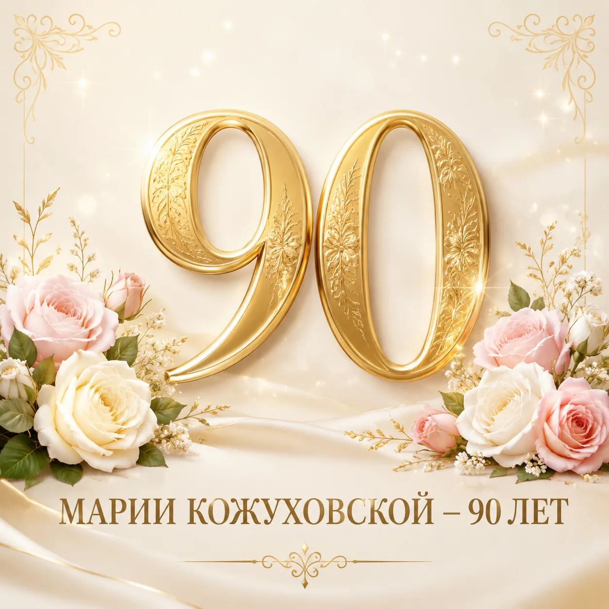 Марии Андреевне Кожуховской 90 лет