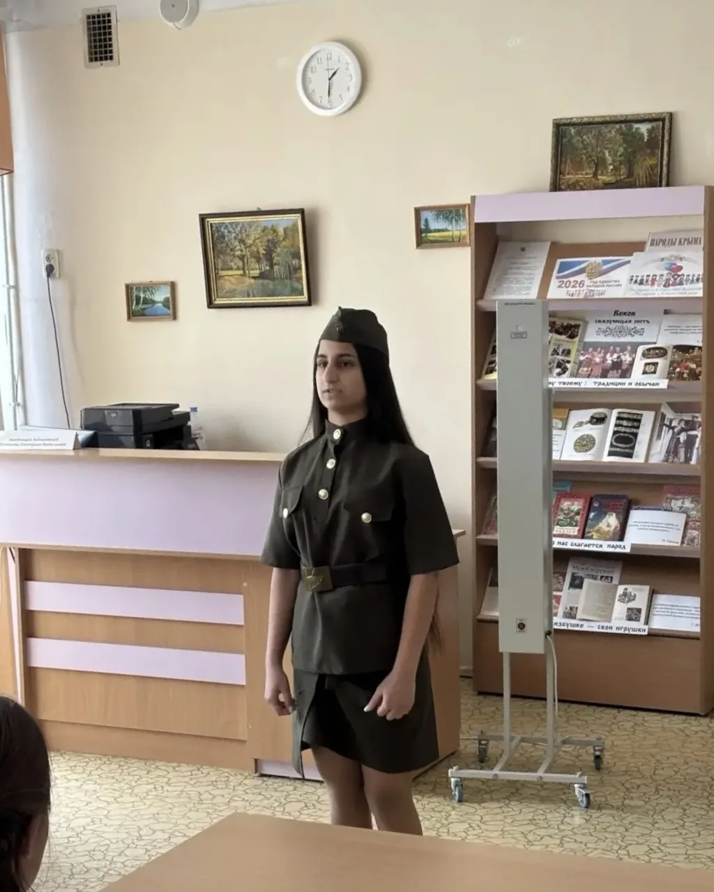 🪖Среди учащихся 7-х классов прошел конкурс чтецов стихотворений, посвященных Великой Отечественной в