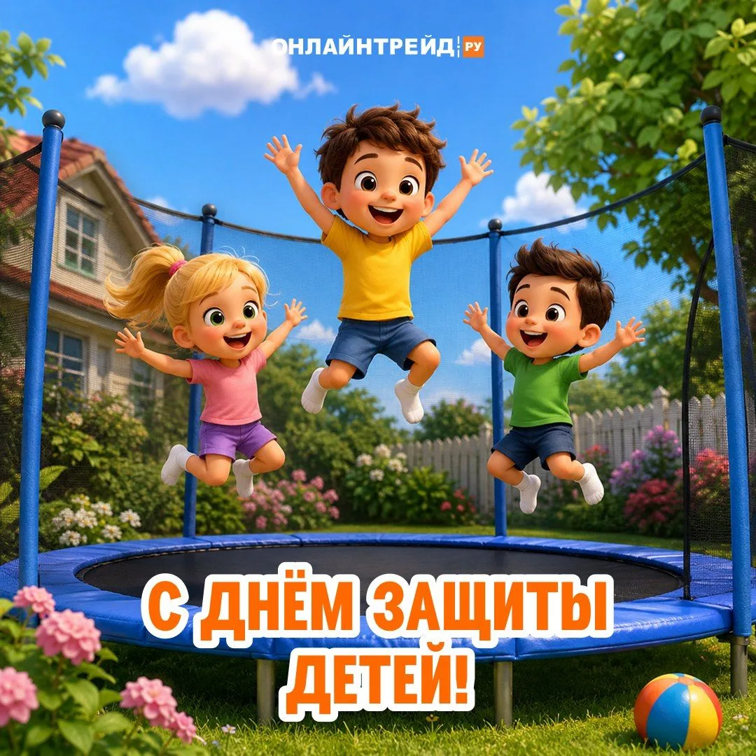 С Днём защиты детей! 🎉