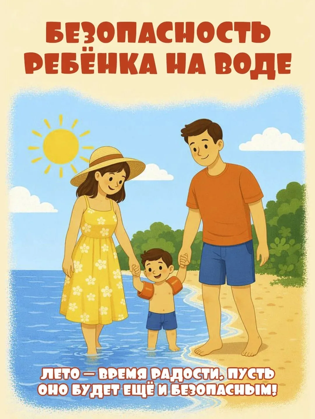 🌊  Тёплое солнце, шум волн и брызги воды — лето у водоёма дарит столько радости!

Мы подготовили ка