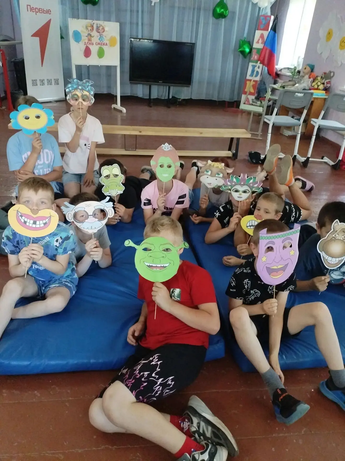 «День веселья» в пришкольном лагере «Улыбка»!

Сегодня в нашем пришкольном лагере «Улыбка» был по-на