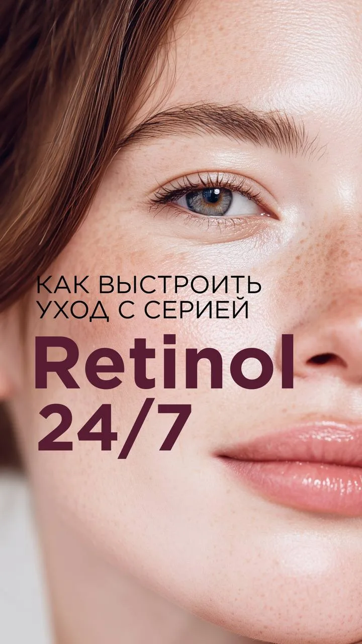 🌙 Как выстроить уход с серией Retinol 24/7