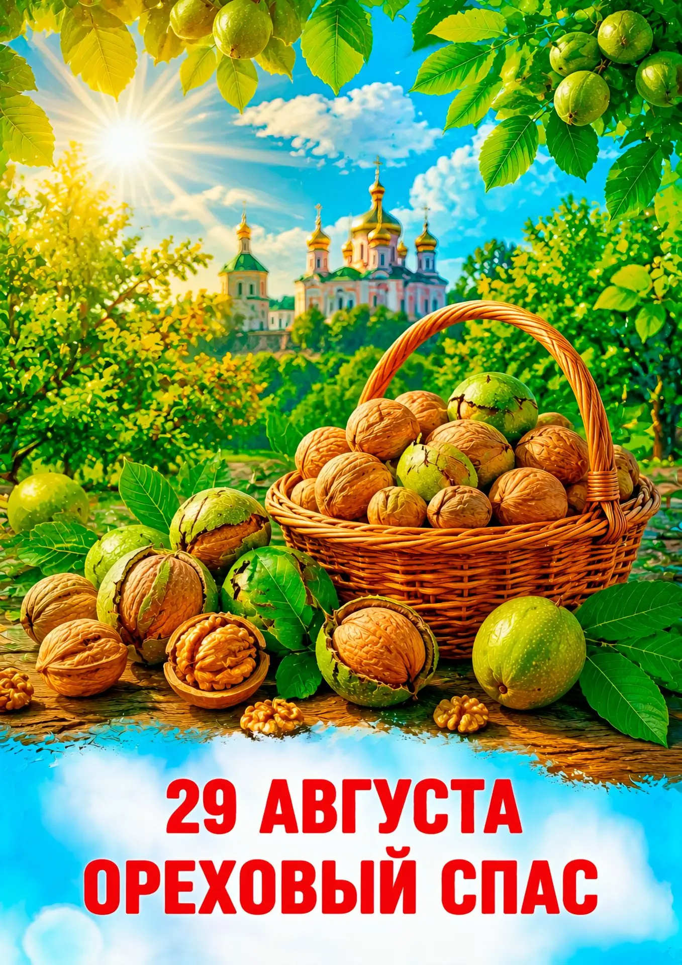 Хлебно‑Ореховый Спас: праздник урожая для всей семьи! 🎉