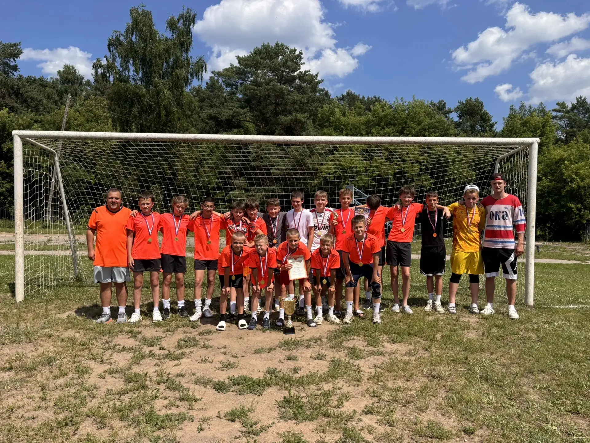 ⚽💫Футболисты ДЮСШ "Горизонт" проводят летние каникулы спортивно и активно
