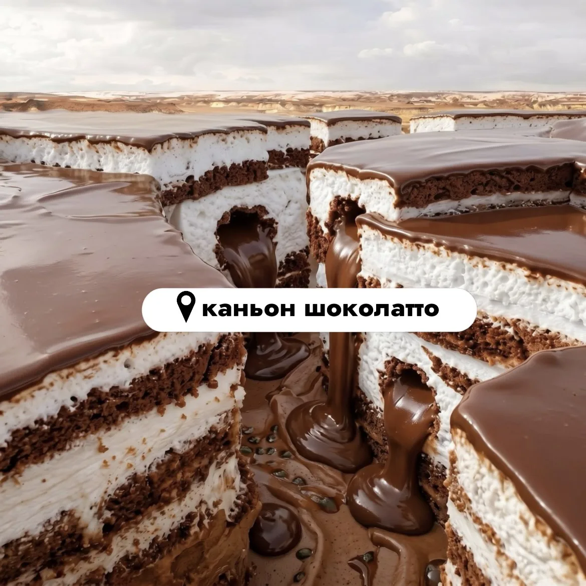 Гоу в комменты, куда бы отправились? 
Я, как любитель сладкого, с такой радостью по каньону шоколатт