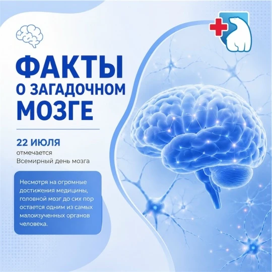 🧠 Для повышения знаний о важности здоровья мозга Всемирной федерацией неврологии был учрежден Всеми
