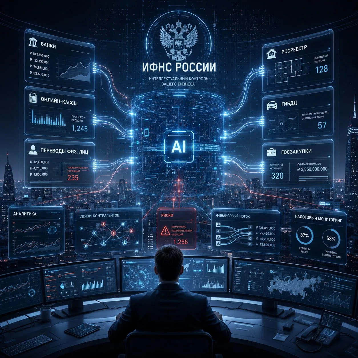 🤖 ИИ и цифровой контроль: как изменилась работа ИФНС