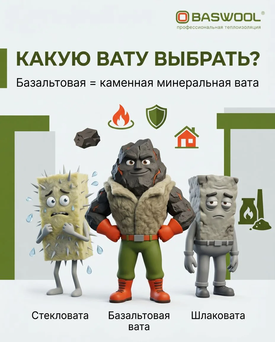 ВЫ КАКУЮ ВАТУ ПРОДАЕТЕ? МИНЕРАЛЬНУЮ ИЛИ БАЗАЛЬТОВУЮ? 🧐