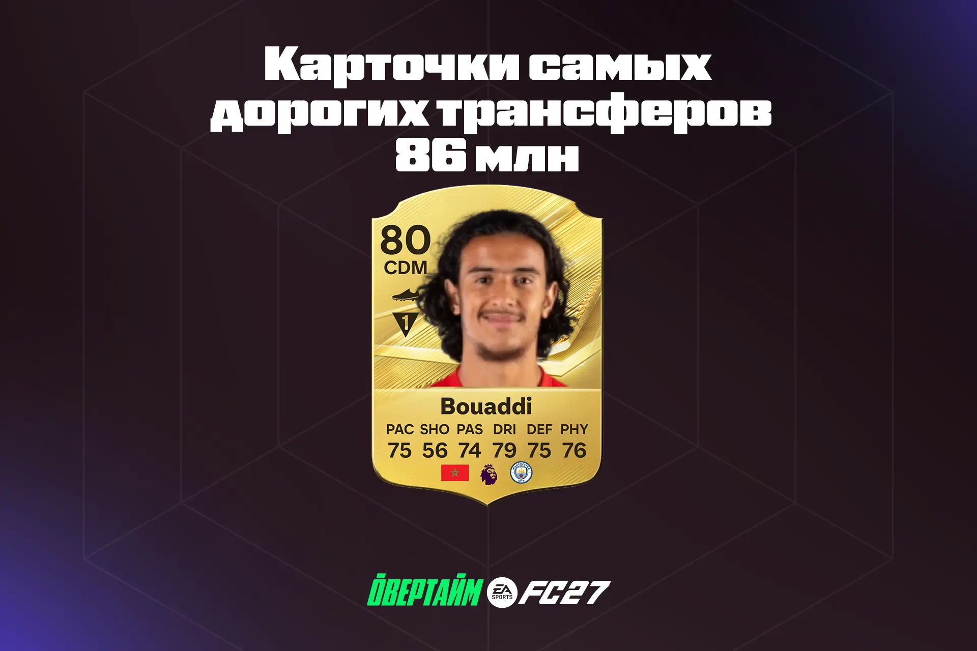 Карточки самых дорогих трансферов этого лета в FC 27🔥