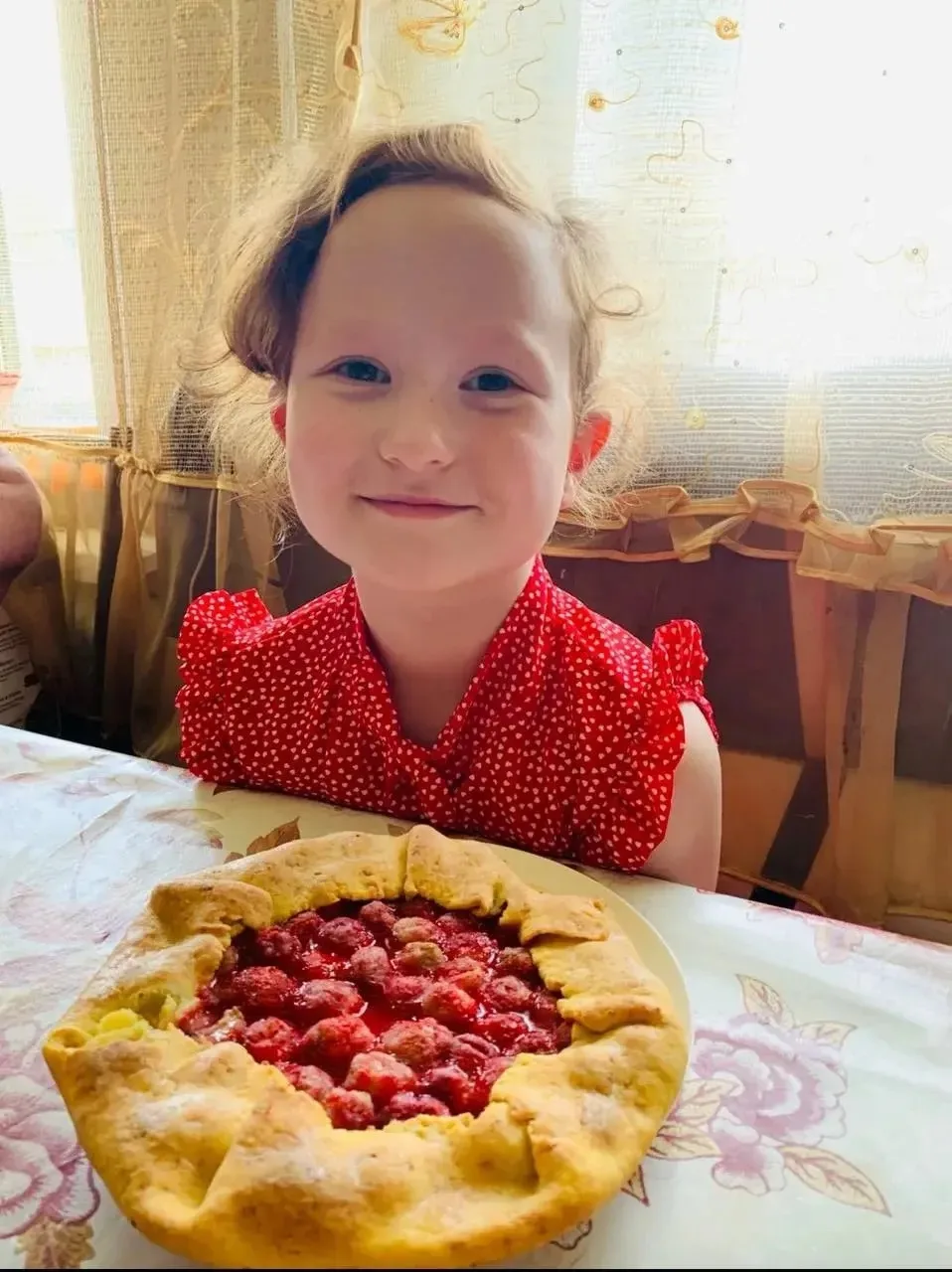 Творожная галета с клубникой 🍓🍓🍓