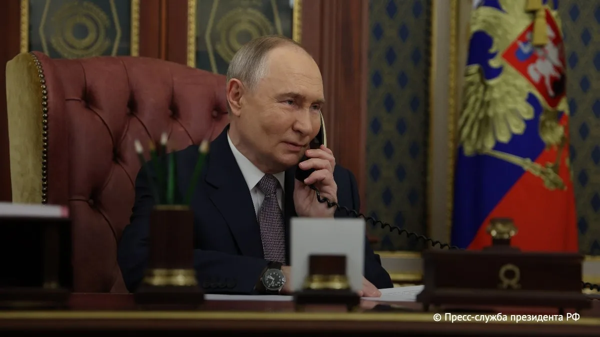 ❗️Владимир Путин и Дональд Трамп провели телефонный разговор, сообщил помощник президен...
