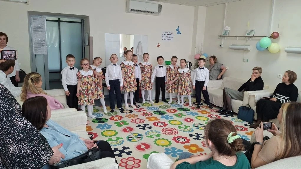 Наши воспитанники выступили в Университетской клиники КФУ, где прошло празднование Всероссийского дн