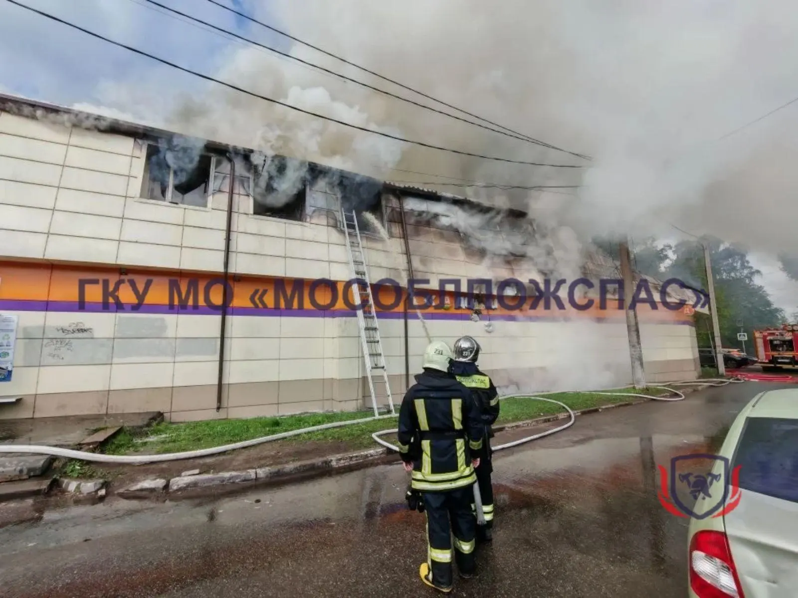 Пожар в торговом объекте в поселке Красково ликвидирован: пострадавших нет  Возгорание произошло на 