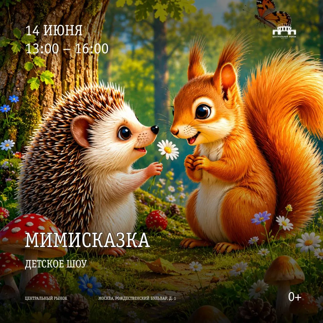 Активности для детей на Центральном рынке

⏰14 июня, 13.00-16.00

📍Фудхолл «Центральный рынок», Рож