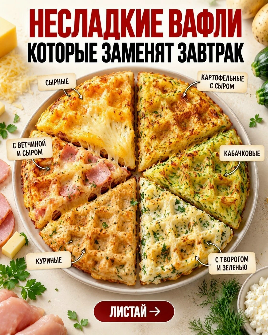 Вафельница теперь будет работать каждый день 👀