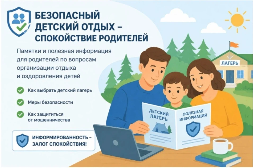 В преддверии летней оздоровительной кампании предлагаем ознакомиться с памятками по вопросам организ