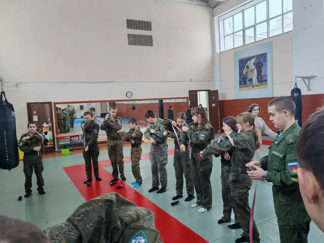 Завершился второй день военно-патриотического лагеря «Школа выживания»! 🇷🇺  Этот день был невероятно