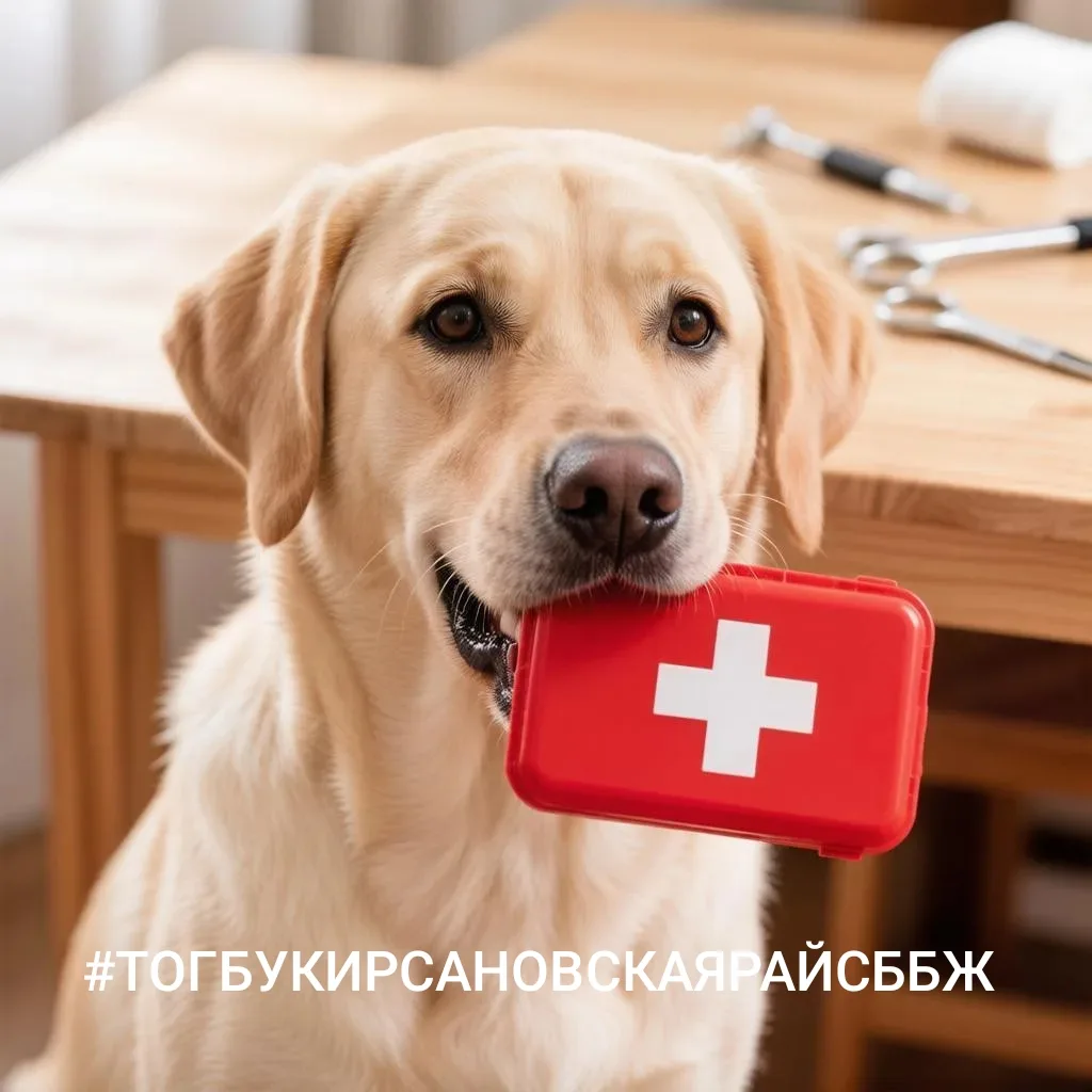 🚑 Для экстренных случаев владельцу животного рекомендуется иметь специальную аптечку, ...