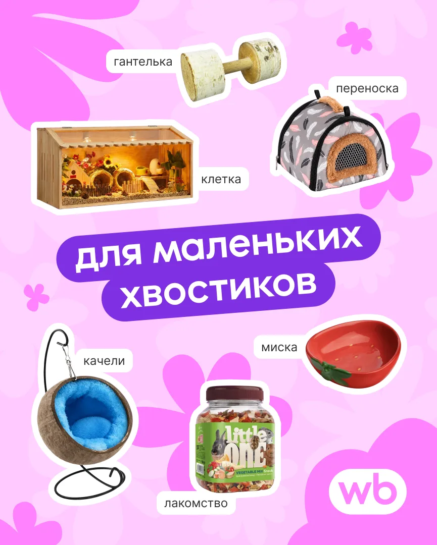 Мини-питомцы, макси-забота 🐾