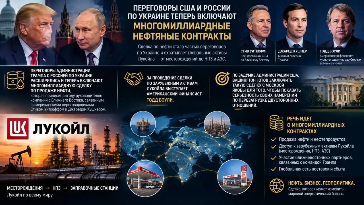 🇺🇸🇷🇺🇺🇦 Новость: переговоры США и России по Украине теперь включают многомиллиардн...