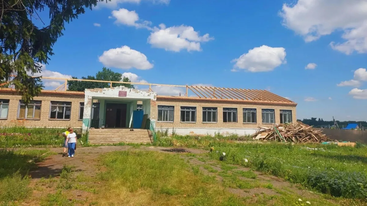 В Должанском районе начался капремонт школы в Кривцово-Плоте