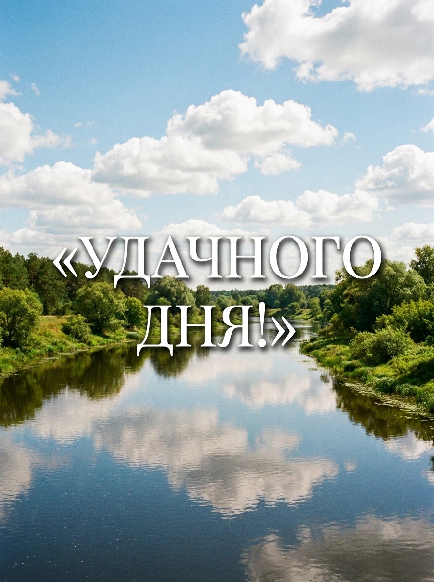 Удачного дня!