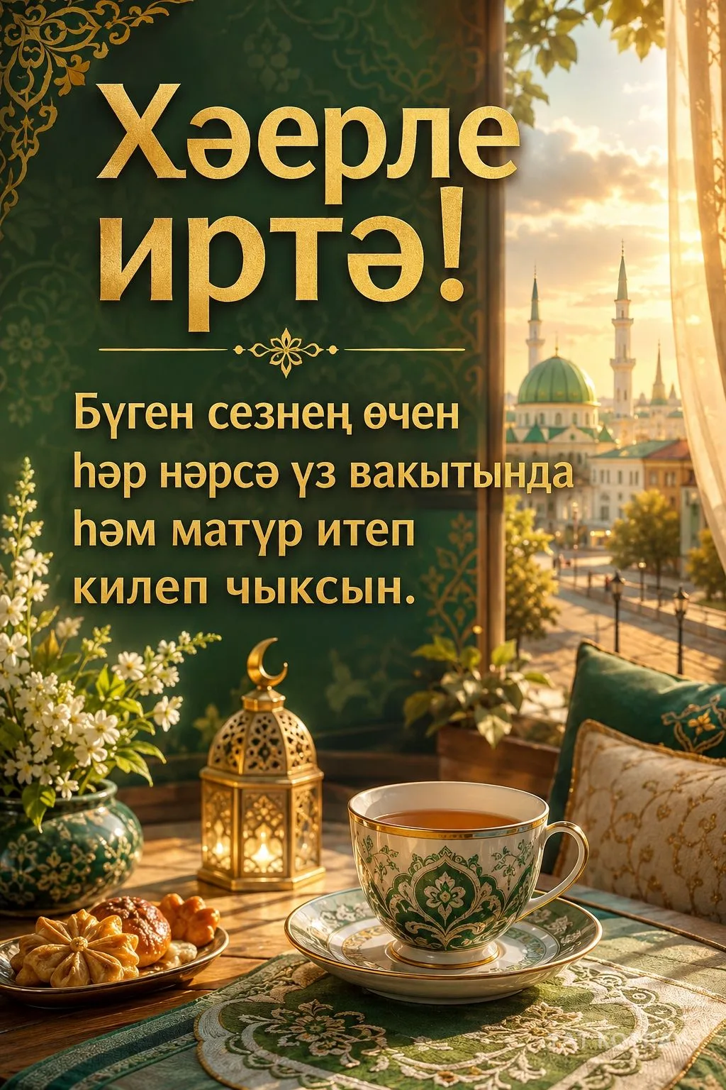👍 Хәерле иртә