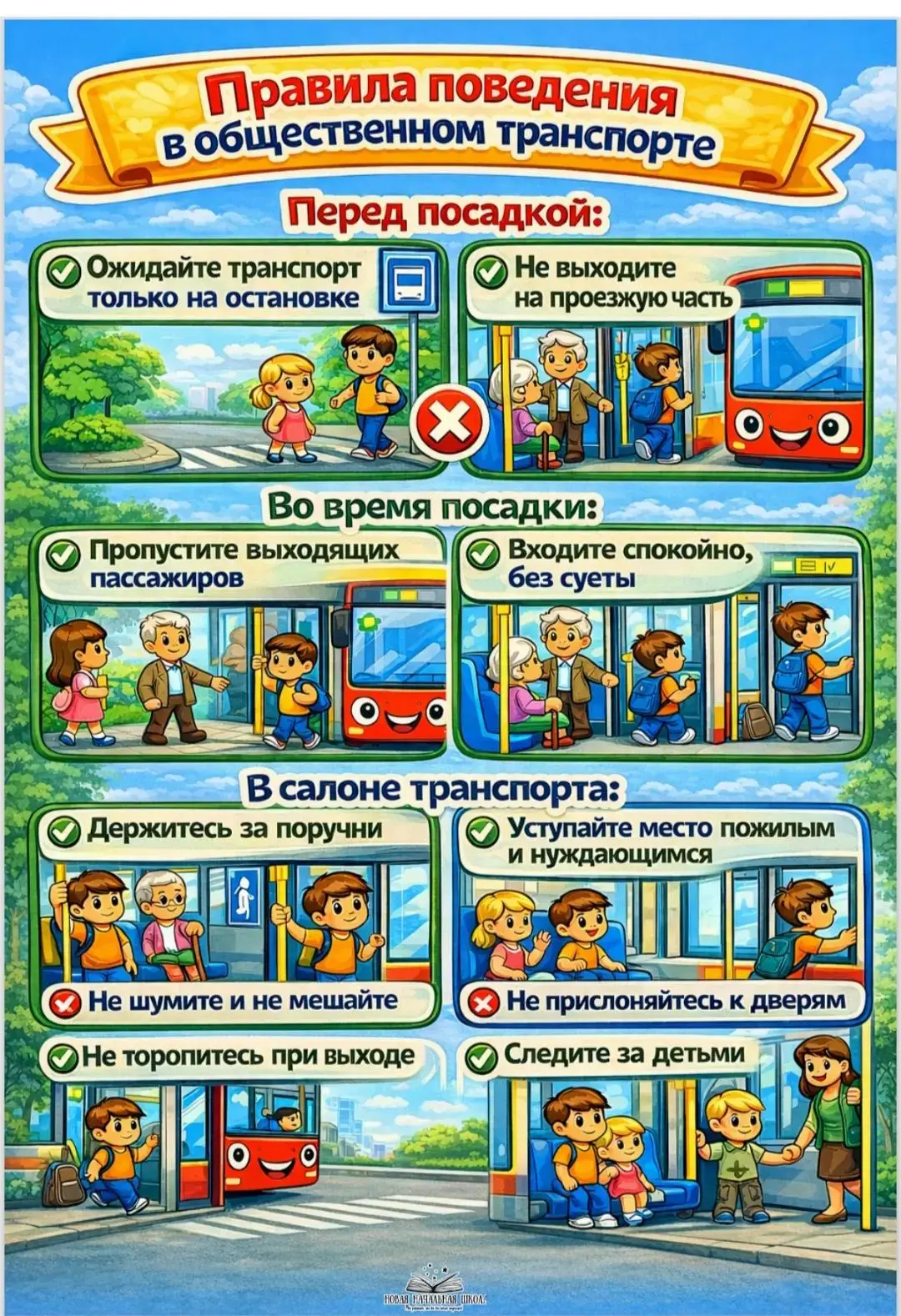 Культура в транспорте — это просто!

Чтобы поездка была безопасной и приятной для всех, достаточно п