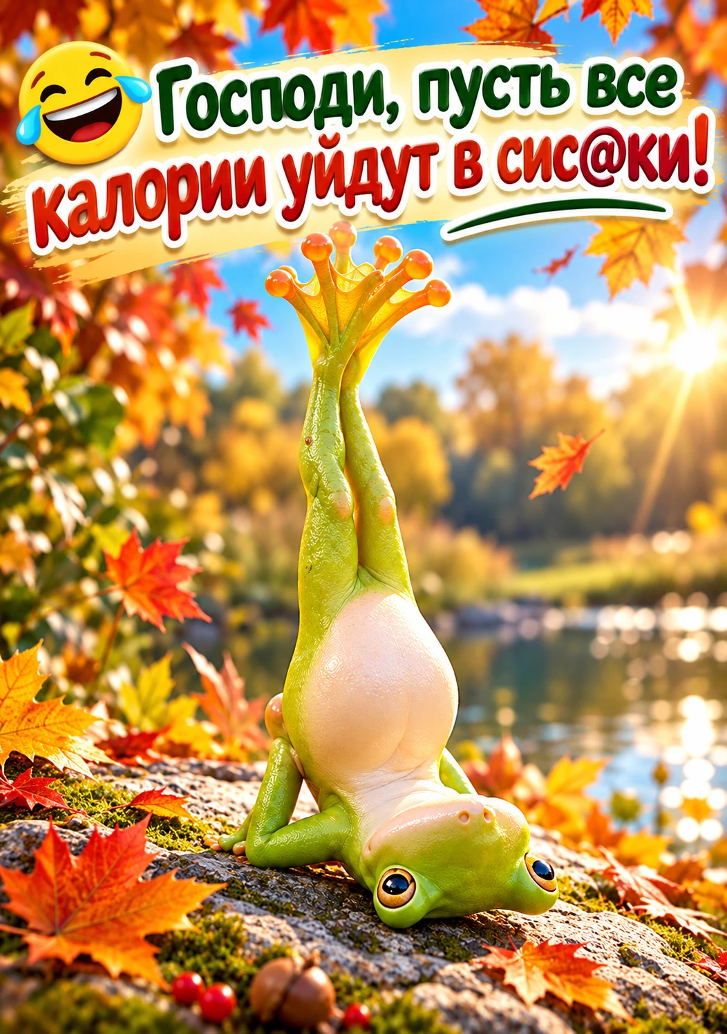 💚💛❤️ Настроение в открытке.