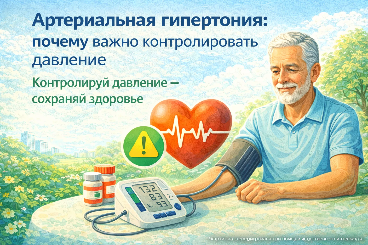 Артериальная гипертония: почему важно контролировать давление
