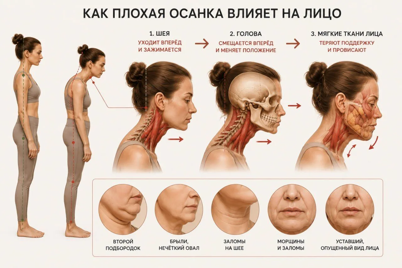 Неочевидная причина БРЫЛЕЙ и ВТОРОГО ПОДБОРОДКА, о которой многие даже не подозревают