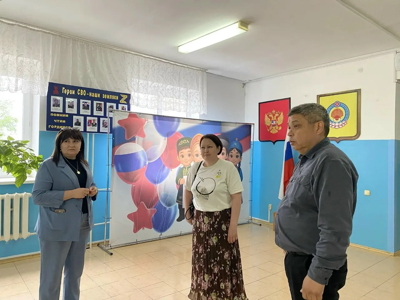 🇷🇺12.05.2026 г. с рабочим визитом нашу школу-интернат посетили уполномоченный по прав...