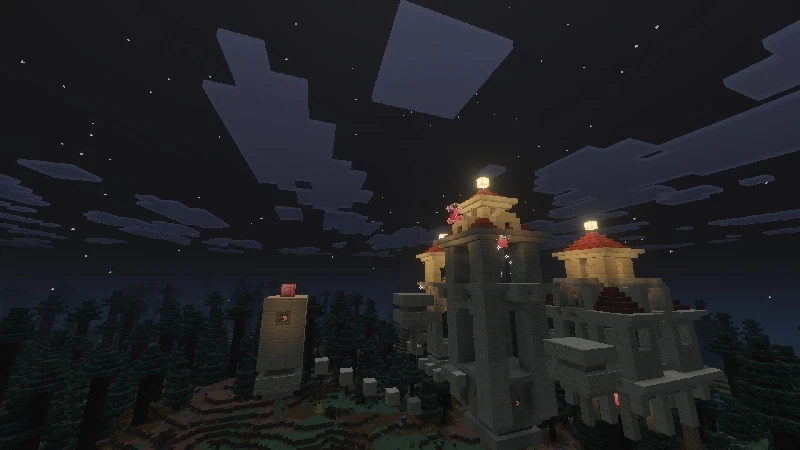 Add-on "Crimson Climb" Добавляйте новые сложные парящие подземелья в любой мир! Открывайте для себя 