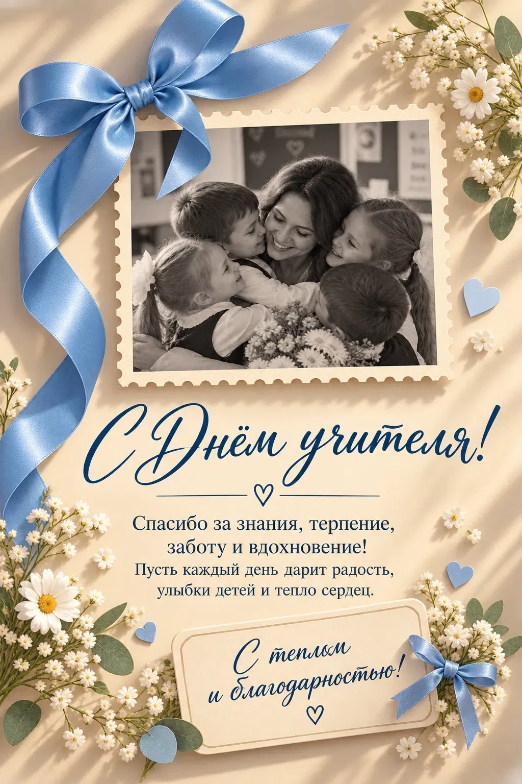 🎉 Поздравляем с Днём учителя! 💐