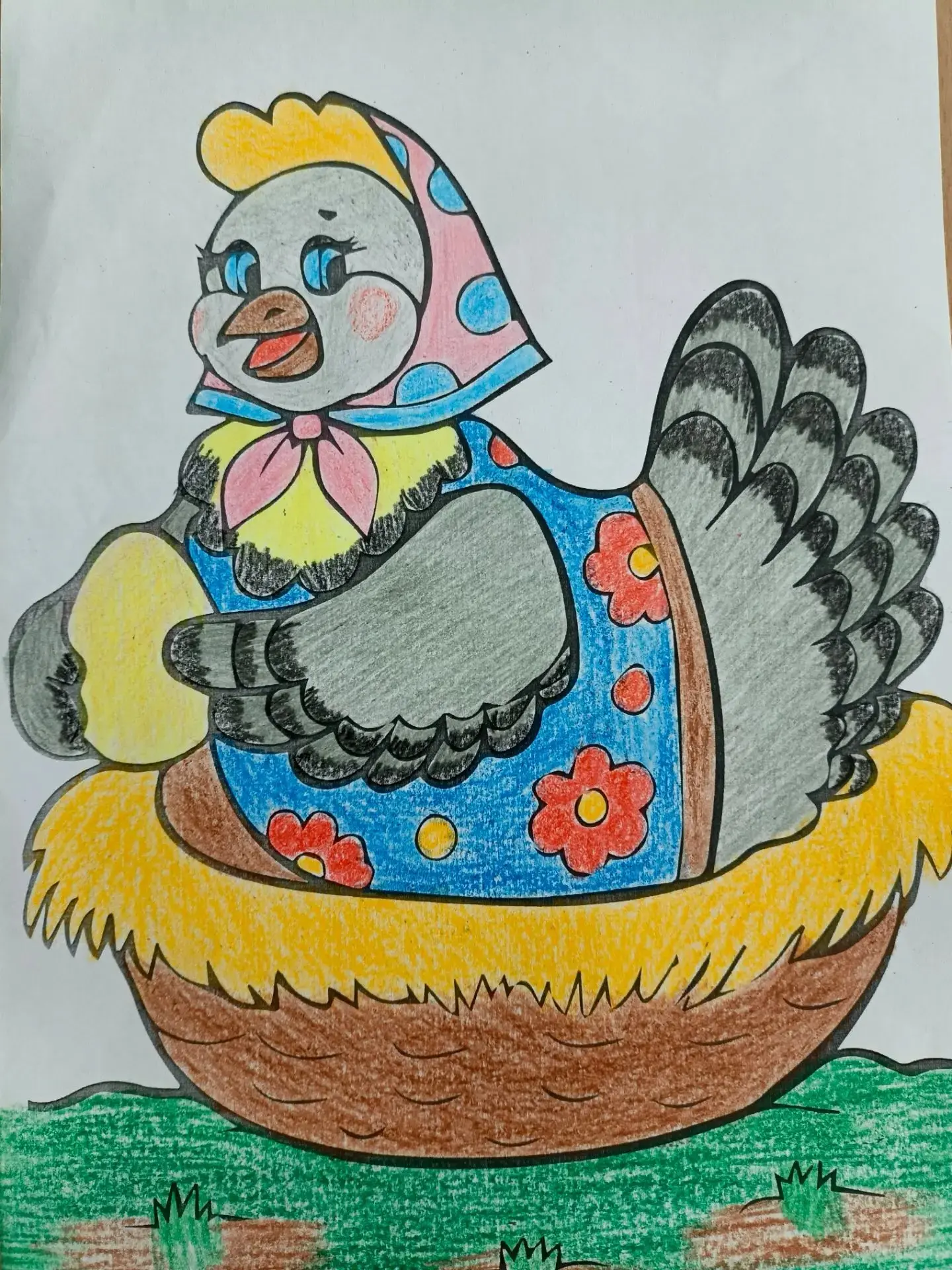 Разукрашиваем сказки.